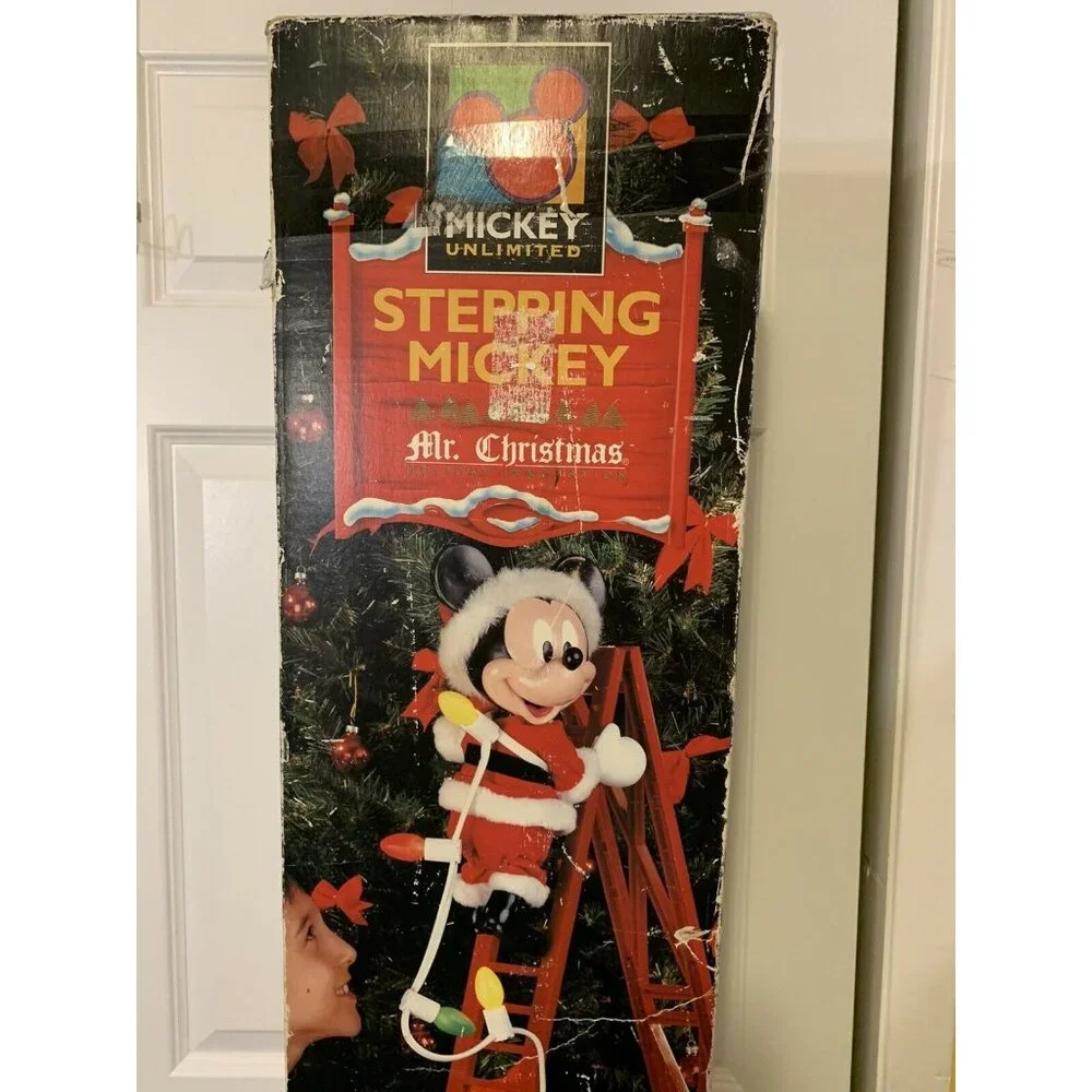 Vintage Mr.Christmas Stepping Mickey 1995 Mickey UNLIMITED Read Description Rare